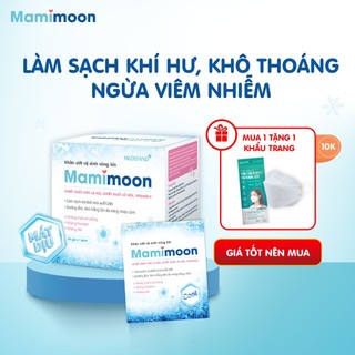 Khăn ướt vệ sinh vùng kín Mamimoon Mát Dịu Êm - Giúp Làm Sạch và Khử Mùi suốt 24h