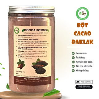 Bột ca cao rẫy đaklak nguyên chất 100% - loại cao cấp