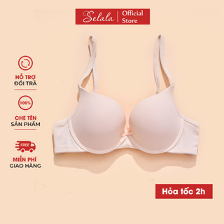 Áo Lót Nâng Đẩy Selala Su Mềm Có Gọng Dẻo Nâng Đẩy Nhẹ 1cm Không Cấn Đau Ag18