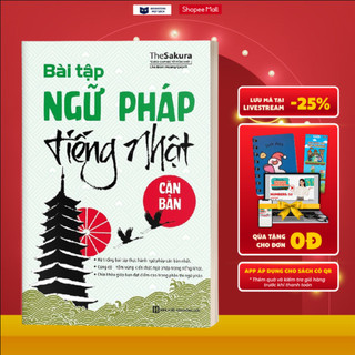 Sách - bài tập ngữ pháp tiếng nhật căn bản giải thích chi tiết