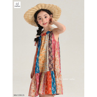 Váy yếm hoa vintage