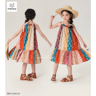 Váy yếm hoa vintage
