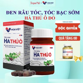Hà Thủ Ô Đỏ Viên Uống Giúp Bổ Huyết Dược Hoa việt, giúp Đen Râu Tóc Loại Tốt Nhất