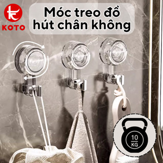 Móc treo đồ hút chân không KOTO chịu lực lên đến 10kg,không khoan đục,có thể tái sử dụng, thiết kế sang trọng