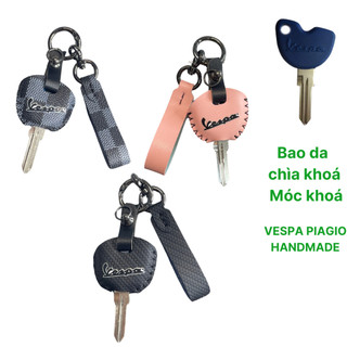 Bao da chìa khóa Piagio, Vespa da Canvas L. V khâu tay