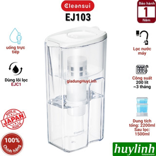 Thiết bị bình lọc nước cầm tay Mitsubishi Cleansui EJ103 - Made in Japan