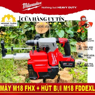 Combo m18 fhx + hút bụi m18 fddexl milwaukee-hoàng tuấn điện máy