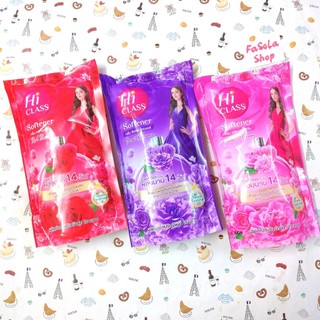 Nước xả vải HI CLASS Thái Lan túi 500ml làm mềm vải quần áo thơm lâu hiclass Lion fabric sortener thailand chống hôi