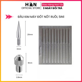 Kim đốt nốt ruồi | đầu kim đốt thay thế máy 5in1, máy đốt nốt ruồi mini