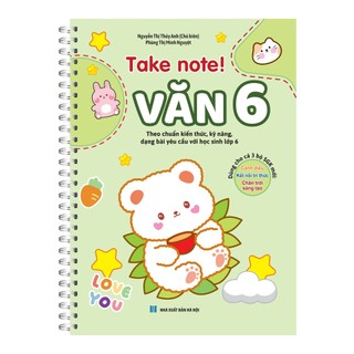 Sách - take note! văn 6