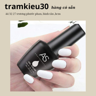 Sơn gel as màu trắng sữa chai 15ml