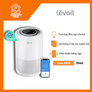 Máy lọc không khí Levoit Core 200s | Công nghệ Air Turbo |Hàng Chính Hãng