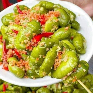 Cà na đập dập dập xốc muối ớt túi 500gr