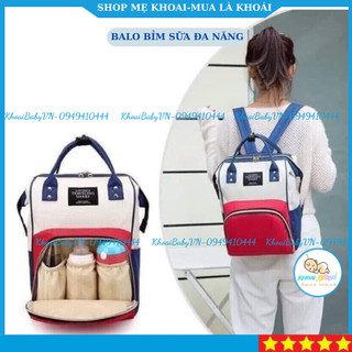 Balo bỉm sữa đa năng tiện lợi cho mẹ