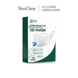  Hộp khẩu trang y tế 5D Mask (10 cái) - SKINCLINIC