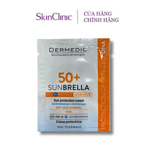  Sachet Kem Chống Nắng Cho Da Khô Sunbrella Spf 50+ Sun Protection Cream Dry And Normal Skin 1.5 G