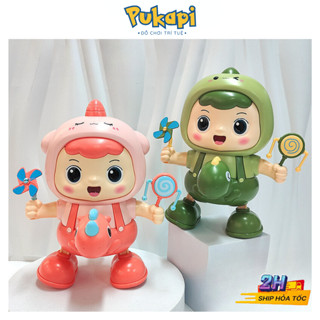 Bé Rồng Robot Đồ Chơi Vịt Nhảy Múa Đồ Chơi Con Thỏ Nhảy Múa Phát Nhạc Rồng Nhảy Múa Di Chuyển- Đồ Chơi Cho Bé PUKAPI