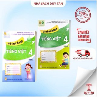 Sách - vở thực hành tiếng việt 4 - tập 1,2 - kết nối tri thức