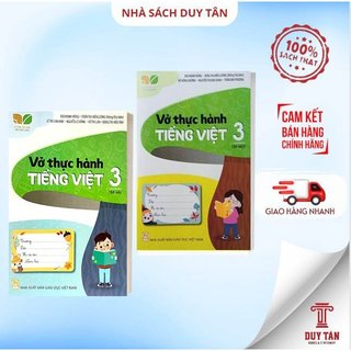 Sách - vở thực hành tiếng việt 3 - tập 1,2 - kết nối tri thức