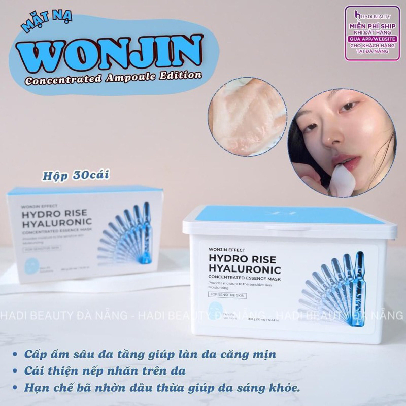 (cty date2027 )hộp 30 miếng mask Wonjin