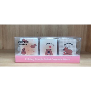 Gương mini 2 mặt bỏ túi Cappybara