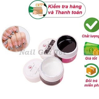 Gel vẽ móng nail trắng đen siêu đặc hàng xịn