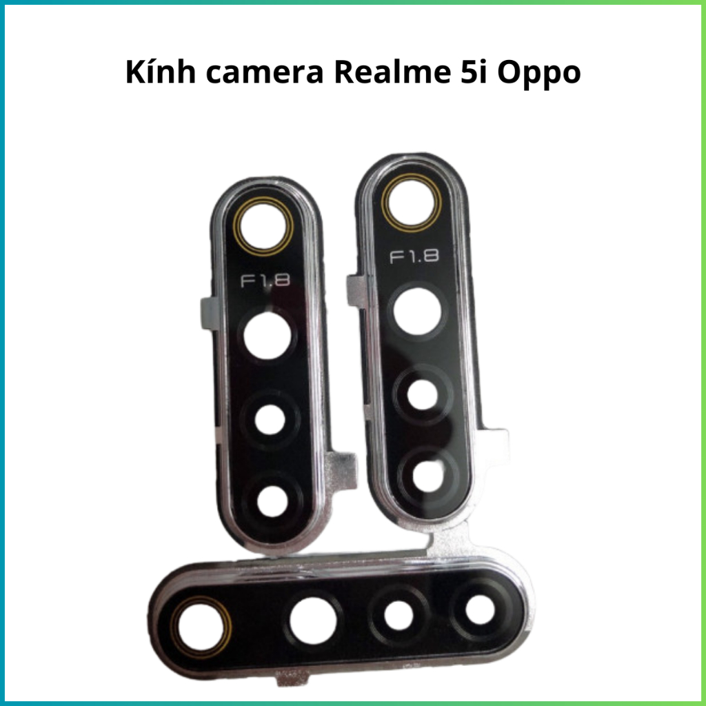Kính camera oppo realme 5i có vành