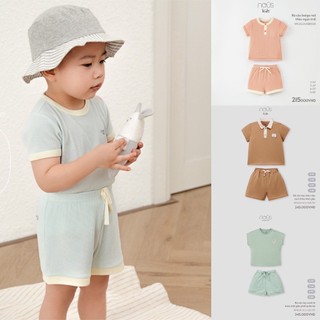 Bộ quần áo cộc tay trẻ em kids 2-6y chất liệu mềm mại Nous