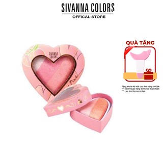 Bảng phấn Sivanna Colors Peach Sweet Blush HF8120