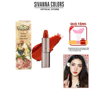 Son lì Sivanna Colors Gina Glam Velvet Matte Lipstick Gina Glam G37