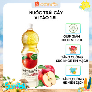 Nước ép táo - woongjin chai 1.5l