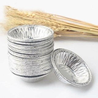 Sét 10 bát giấy bạc nướng hàu, bát bạc nướng bánh, khả năng chịu nhiệt cao tái sử dụng nhiều lần