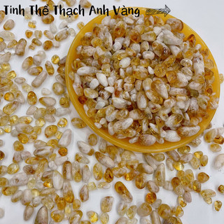Vụn Đá Màu Vàng Tự Nhiên Phong Thuỷ