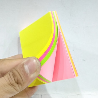 Note dạ quang 4 lớp. Note vàng trơn, note vàng kẻ ngang kích thước 3x2, 3x3, 3x4, 3x5