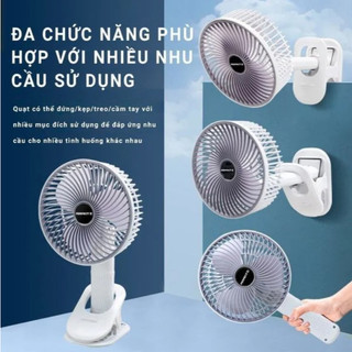 Quạt để bàn có sạc tích điện perfect