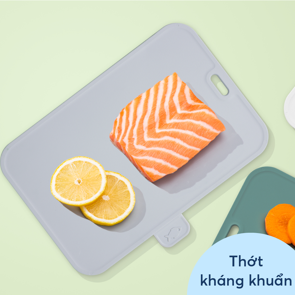 Bộ thớt đa năng Yoko - Chính hãng inochi - Có hộp bảo vệ, giúp thớt kho ráo