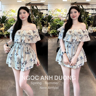 Jum trễ vai tơ hoa