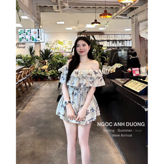Jum trễ vai tơ hoa
