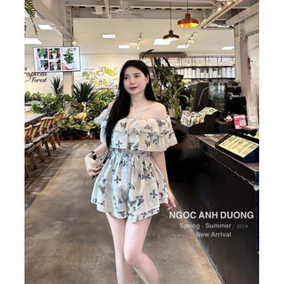 Jum trễ vai tơ hoa