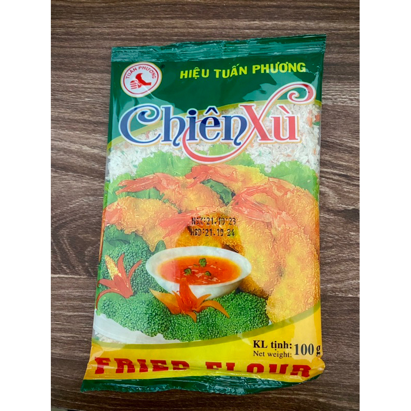 Bột chiên xù 3 màu 100g