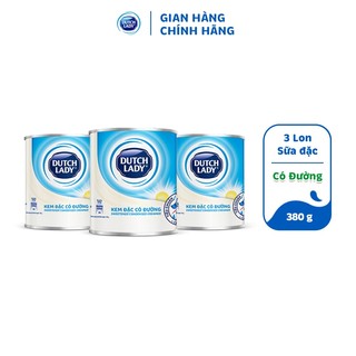 Combo 3 lon kem đặc có đường dutch lady 380g/lon
