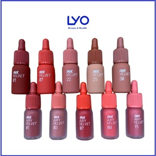 Son Kem Lì Peripera Ink Velvet / Ink AIRY - Son bóng Water Bare Tint Hàn Quốc.