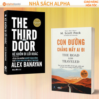 Lẻ/combo sách kẻ khôn đi lối khác + con đường chẳng mấy ai đi - alpha books