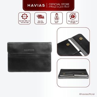 Bao da ví giấy tờ đăng kiểm ô tô MER HAVIAS