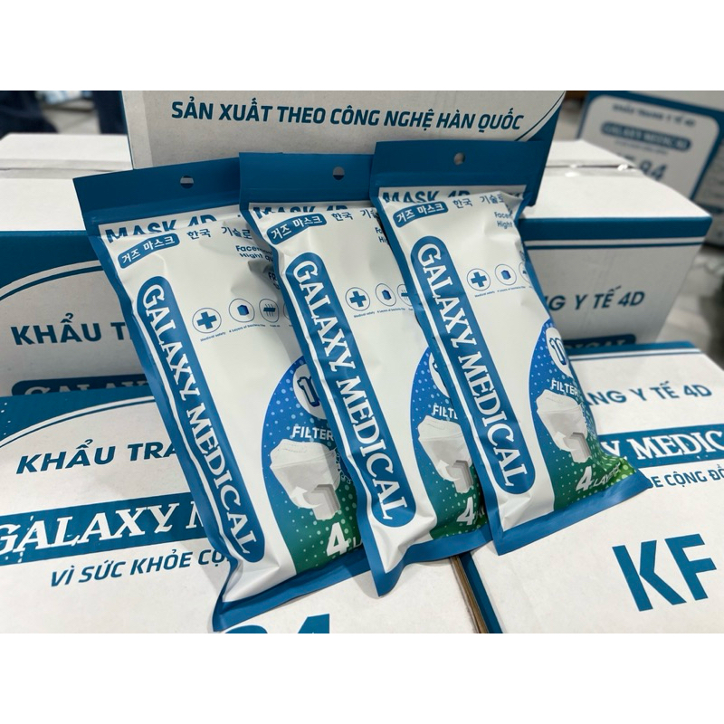 [HOẢ TỐC ] THÙNG KHẨU TRANG GALAXY MEDICAL KF94 (300cái)