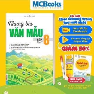 Sách Những Bài Văn Mẫu Lớp 8 Tập 2