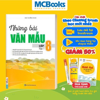 Sách Những Bài Văn Mẫu Lớp 8 Tập 1