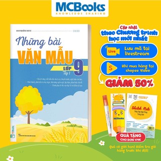 Sách Những Bài Văn Mẫu Lớp 9 Tập 1