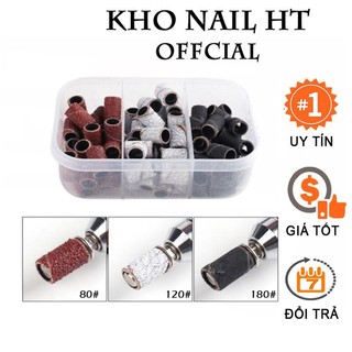Hộp đầu mài móng đầu mài nhám mịn bằng giấy khi mài móng không gây tiếng ồn to , mài nhanh