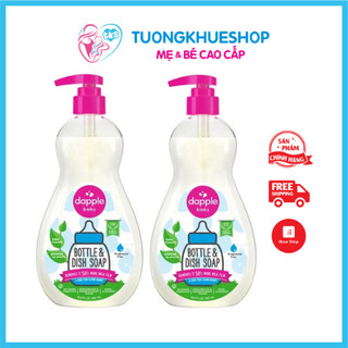 Nước rửa bình sữa Dapple 500ml - Mỹ (Không mùi date 2026)